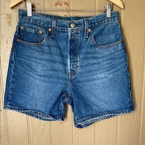 Levi’s 501 Blue Denim Women's Shorts